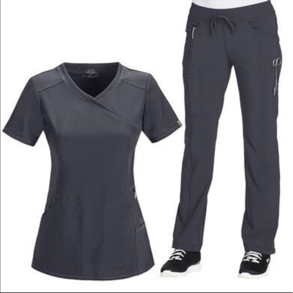 Cherokee Infinity Scrub Set XSP in Pewter (2 for $30)